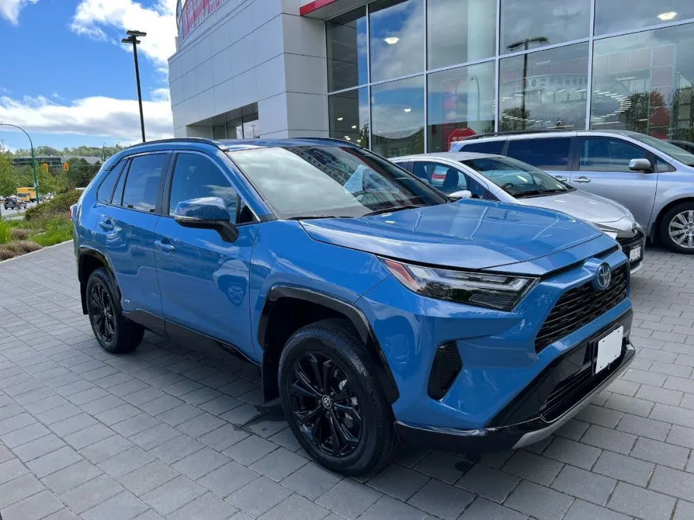 2022 Toyota RAV4 Hybrid SE Cavalry Blue 2